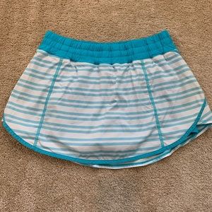 Lulu striped skort